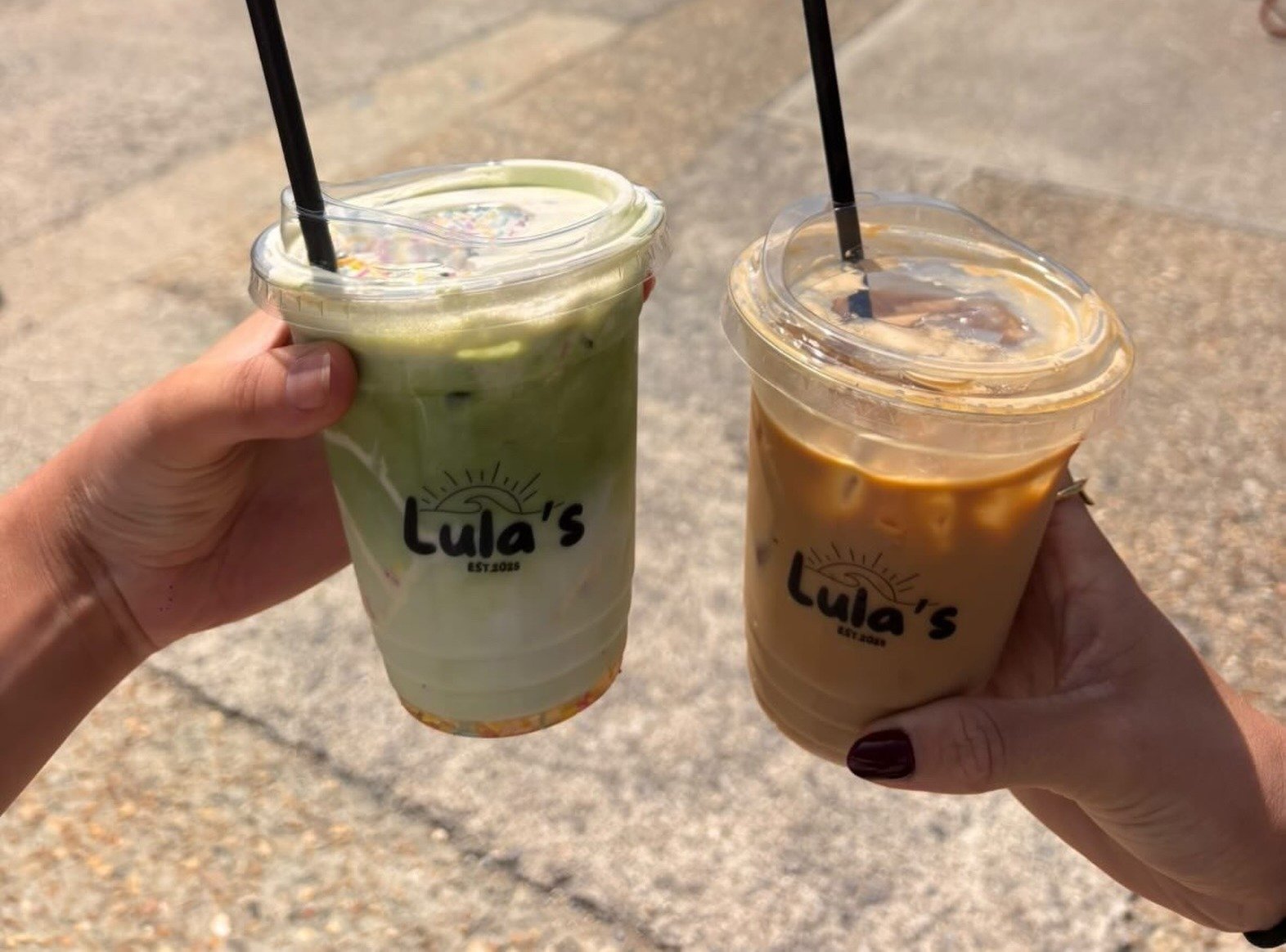 Iced matcha & iced coffee, ready to go